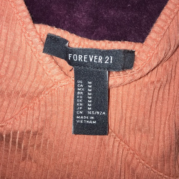 F21 Coral Thong Bodysuit - Picture 3 of 3